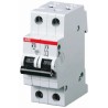 ABB System Pro M Compact Miniature Circuit Breaker 2-Pole 13A Type B 440V AC 125V DC 10kA Breaking 2CDS272001R0135 S202M-B13