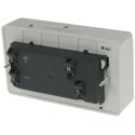 MK Electric 13A White 2 Gang Flush Mount Plug Socket Logic Plus Type G K1816 WHI