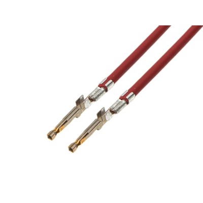 Molex Female Connector Pre-Crimped Lead Ultra Fit 75 mm Red 217470-2221