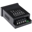 Kubler Digital Panel Multifunction Meter for Frequency, LED Display, 50 mm x 25 mm, Model 6.52P.012.300