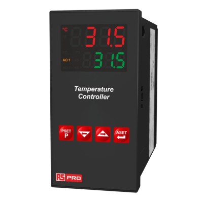 RS Pro PID Temperature Controller Panel Mount 2 Input 3 Output Relay SSR 240V IP65 ESM-9420 222-8153