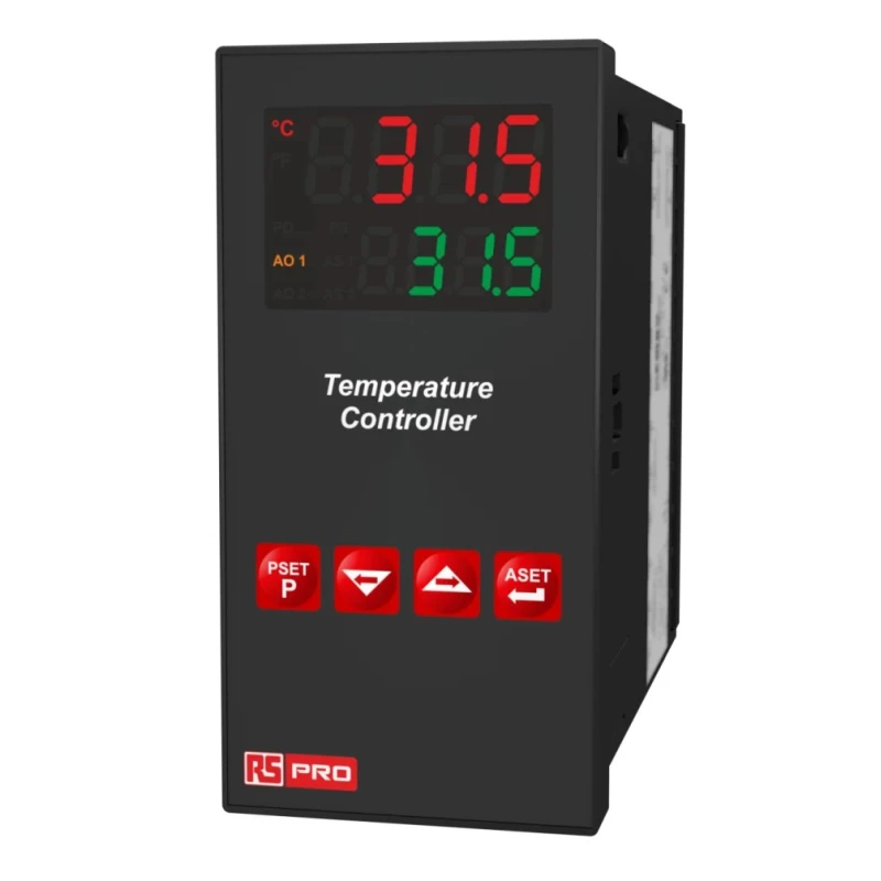 RS Pro PID Temperature Controller Panel Mount 2 Input 3 Output Relay SSR 240V IP65 ESM-9420 222-8153
