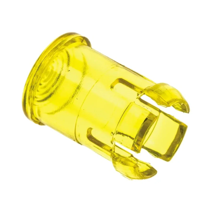 Visual LED Lens for Through-Hole LEDs Yellow 5 mm CLB 300 YTP