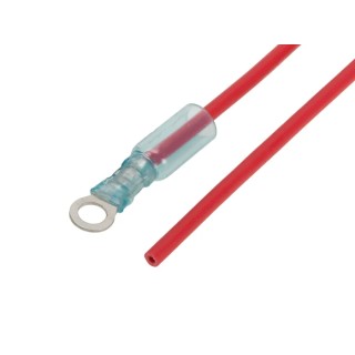 Molex Solderless Ring Terminal Pre-Crimped Lead 600V, 20A, 300 mm, Red 2178511124