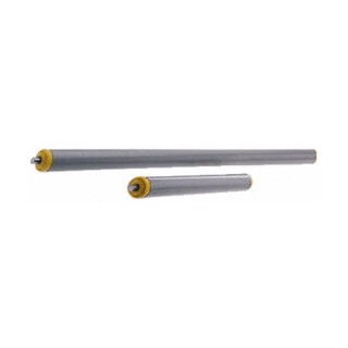 Interroll Plastic Round Conveyor Roller Spring Loaded 20 mm Diameter x 450 mm Length, Steel Spindle 6 mm 11AYS20C03 - 450