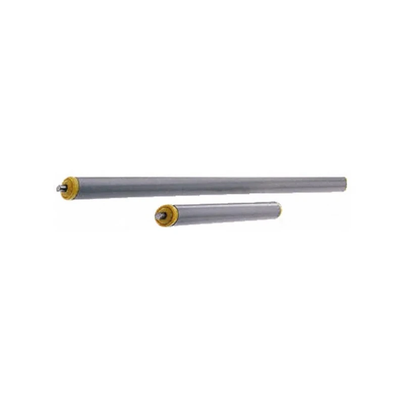 Interroll Plastic Round Conveyor Roller Spring Loaded 20 mm Diameter x 450 mm Length, Steel Spindle 6 mm 11AYS20C03 - 450