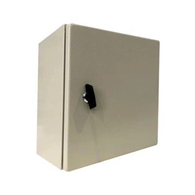RS PRO Steel Wall Box IP66 300 mm x 250 mm x 150 mm Zinc-Coated Steel Single Lock System IP Rating IP66 IP66