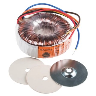Nuvotem Talema Toroidal Transformer 230 V ac 2 x 18 V ac Dual Secondary 50 VA 2 Output 0050P1-2-018