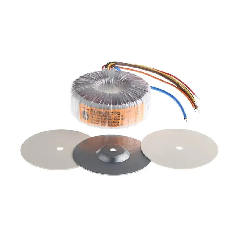 Nuvotem Talema Toroidal Transformer 230 V AC Primary, 2 x 25 V AC Secondary, 160 VA Power, 2 Outputs, 0160P1-2-025