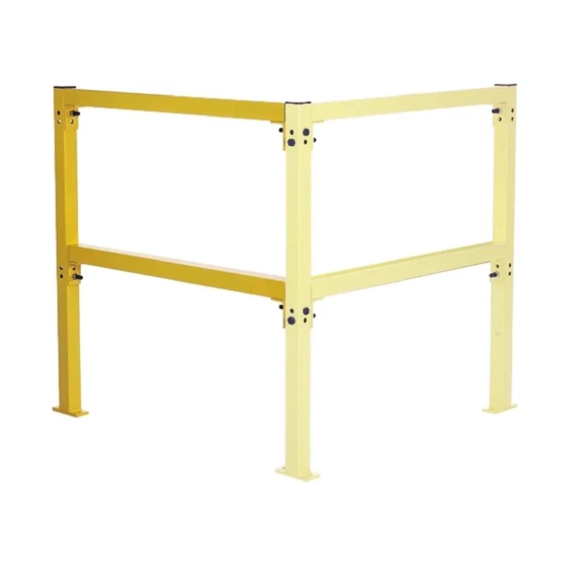 RS PRO Bright Yellow Steel Safety Barrier Extension Bay, 1m Height, 950mm Width 134-190