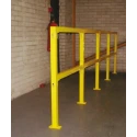 RS PRO Bright Yellow Steel Safety Barrier Extension Bay, 1m Height, 950mm Width 134-190