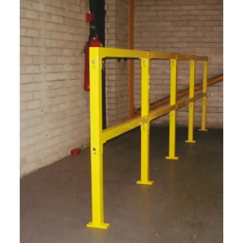 RS PRO Bright Yellow Steel Safety Barrier Extension Bay, 1m Height, 950mm Width 134-190