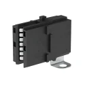 Molex 213191 Series Right Angle Screw Busbar Connector, 1-Contact, 1 Row, 600V, 200A, Liquid Crystal Polymer 2131910001