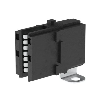 Molex 213191 Series Right Angle Screw Busbar Connector, 1-Contact, 1 Row, 600V, 200A, Liquid Crystal Polymer 2131910001