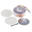 Nuvotem Talema Toroidal Transformer 230 V ac Primary, 2 x 30 V ac Secondary, 500 VA, 10A, 136mm Diameter, 60mm 0500P1-2-030