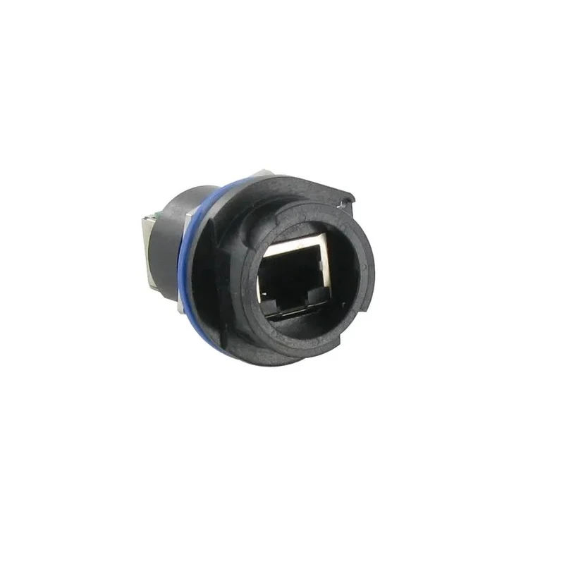 Amphenol Socapex RJFRB Series RJ45 Connector Female Cat5e Unshielded Right Angle 1 Port 8 Way RJFRB71