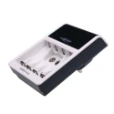 Ansmann Battery Charger for NiMH 1.2V, 8.4V, 9V Batteries 650mA Output Current UK Plug 4 Slots 1001-0094-44-520
