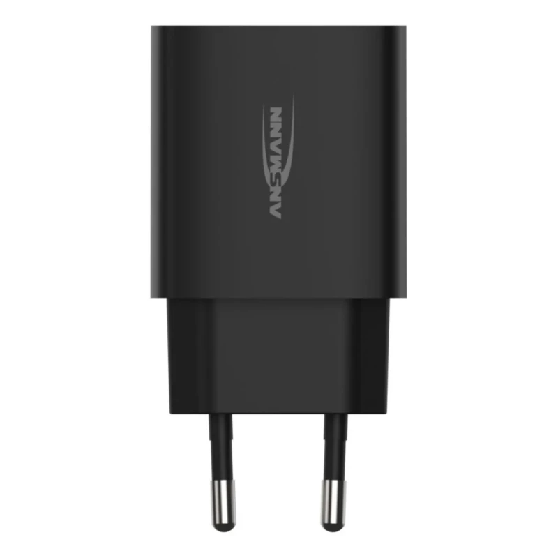 Ansmann 2 Output USB Linear Power Supply AC/DC Adapter EU Plug 5V DC Output 12W 2.4A 1001-0106-520