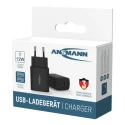 Ansmann 2 Output USB Linear Power Supply AC/DC Adapter EU Plug 5V DC Output 12W 2.4A 1001-0106-520