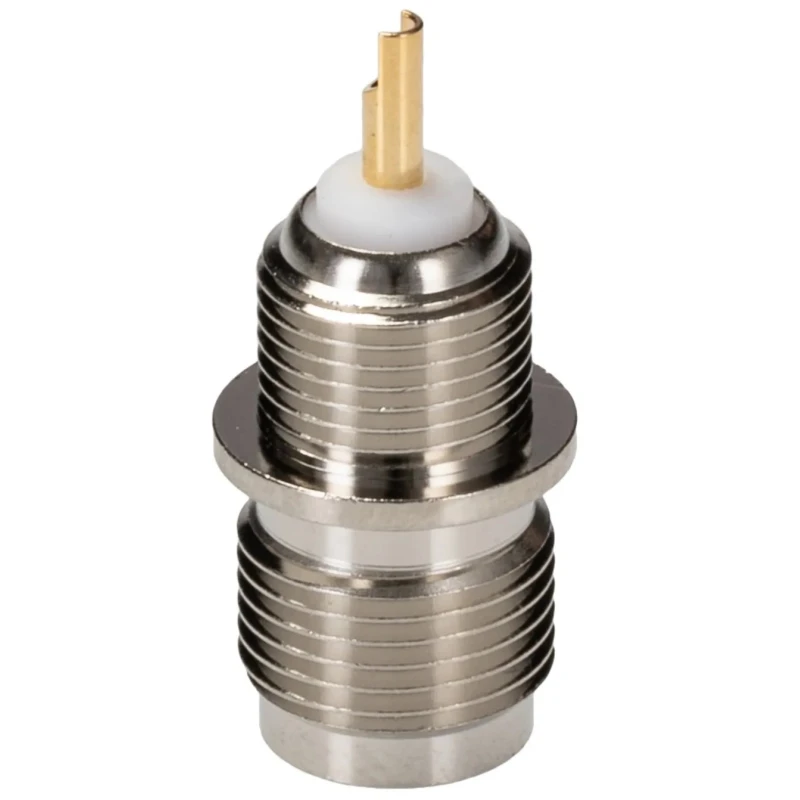 Telegartner TNC Series Coaxial Connector Bulkhead Mount Female, 50 Ω, Straight Body Solder Termination 136-875