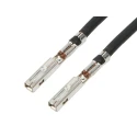Molex Pre-Crimped Lead Female Connector 14V 300 mm Black MX150 Series 2163001124