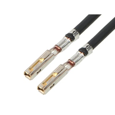 Molex Female Connector Pre-Crimped Lead 14 V 450 mm Black 2163001225