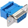 RS PRO 9 Way Straight 1.27 mm Pitch Cable D-Sub Connector Female 137-957