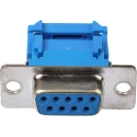 RS PRO 9 Way Straight 1.27 mm Pitch Cable D-Sub Connector Female 137-957