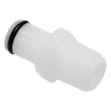 Colder Products Hose Connector Threaded 1/4 in Acetal Body White 8.3 bar PLC24004