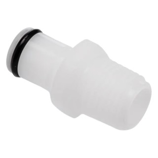 Colder Products Hose Connector Threaded 1/4 in Acetal Body White 8.3 bar PLC24004