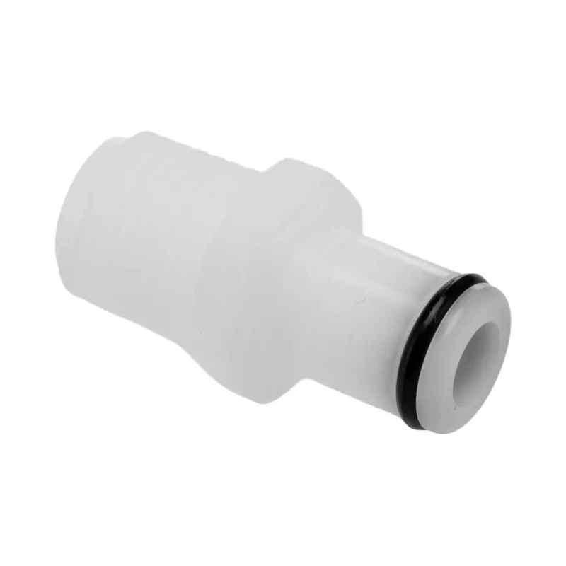 Colder Products Hose Connector Threaded 1/4 in Acetal Body White 8.3 bar PLC24004