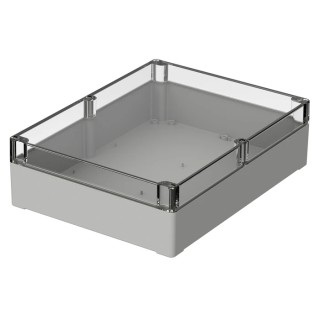 Bopla Euromas Series Polycarbonate Enclosure IP66 IK07 85 mm Height 300 mm Length 230 mm Width 02253100