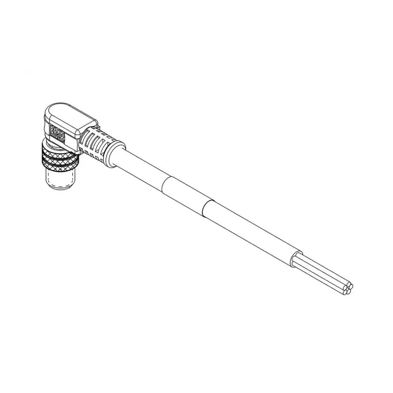 Brad from Molex Male 4 Way M8 to Male Unterminated Sensor Actuator Cable 10 m 30V PVC Jacket 1200868379