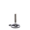 Nu-Tech Engineering M16 75 mm Diameter Adjustable Foot Stainless Steel 750 kg Static Load Capacity 3.5° Tilt Angle A205/002