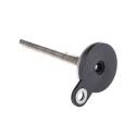 Nu-Tech Engineering M16 75 mm Diameter Adjustable Foot Stainless Steel 750 kg Static Load Capacity 3.5° Tilt Angle A205/002