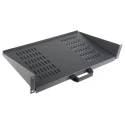 CAMDENBOSS Black Cantilever Shelf 2U, 10kg Load, 446mm x 280mm CAXCTT280