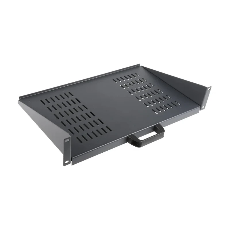 CAMDENBOSS Black Cantilever Shelf 2U, 10kg Load, 446mm x 280mm CAXCTT280