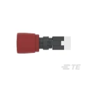 TE Connectivity Series Twist Release Illuminated Emergency Stop Push Button, Panel Mount, 16 mm Cutout, 1 NO/1 NC PBES16