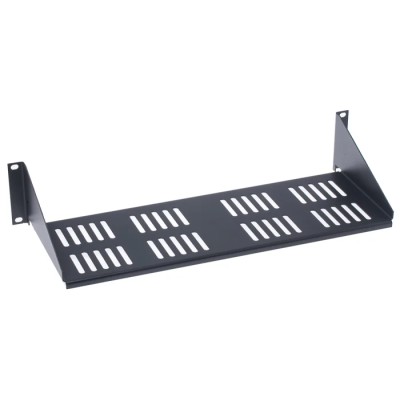 CAMDENBOSS WITrack Series Black Cantilever Shelf 2 U, 20kg Load, Steel, Adjustable Depth CAX2TY180
