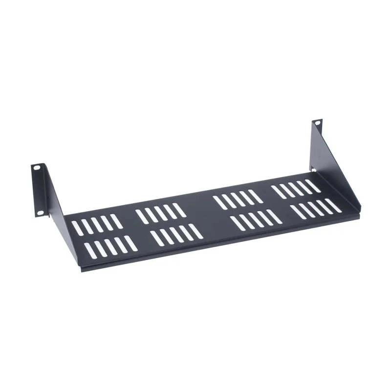 CAMDENBOSS WITrack Series Black Cantilever Shelf 2 U, 20kg Load, Steel, Adjustable Depth CAX2TY180