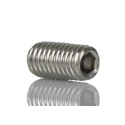 RS PRO Stainless Steel M3 x 3 mm Plain Cup Grub Screw ISO DIN 7991 DIN 916 137-714