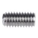 RS PRO Stainless Steel M3 x 6 mm Grub Screw Plain Cup 137-720