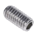 RS PRO Stainless Steel M3 x 6 mm Grub Screw Plain Cup 137-720