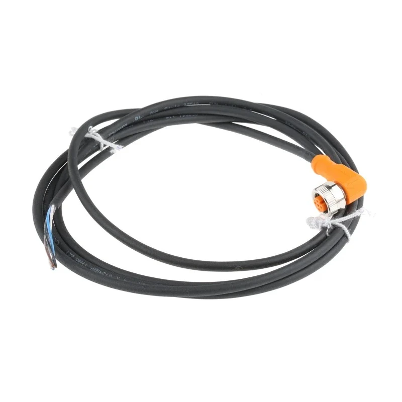 ifm electronic Sensor Actuator Cable Female 4-way M12 to Unterminated Free End, 2m Length EVC004