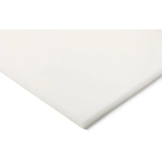 RS PRO White POM Plastic Sheet 500 mm x 300 mm x 30 mm 139-596