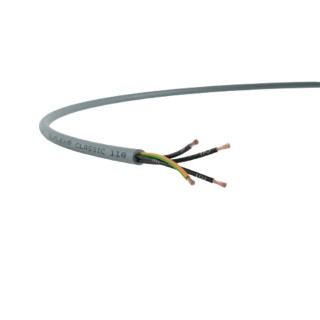 Lapp OLFLEX CLASSIC 110 YY Control Cable 7 Cores 18 AWG Unscreened 50 m Silver Grey PVC Sheath 1119207