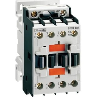 Lovato 24V AC Coil 3-Pole Contactor 12A 5kW DIN Rail Mount BF1201A024