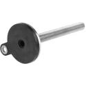 Nu-Tech Engineering M24 100 mm Diameter Stainless Steel Adjustable Foot, 1000 kg Static Load Capacity, 3.5° Tilt A205/014