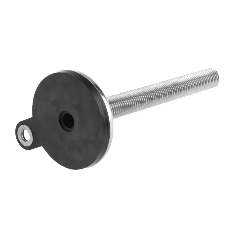 Nu-Tech Engineering M24 100 mm Diameter Stainless Steel Adjustable Foot, 1000 kg Static Load Capacity, 3.5° Tilt A205/014