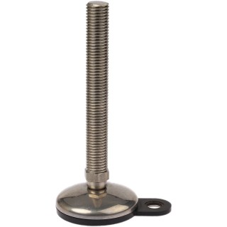 Nu-Tech Engineering Stainless Steel M20 75 mm Thread Length Adjustable Foot 750 kg Static Load Capacity 3.5° Tilt A205/005